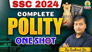 Complete Polity For Railway SSC CGLCHSL 2024  By  Sushant Sharma Sir  Rankers Gurukul #oneshot