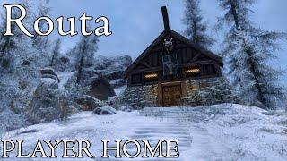 Routa - Stormcloak and Warrior Cabin  Skyrim SE Mod Showcase