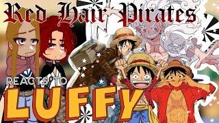Red Hair Pirates React to Luffy  One Piece 