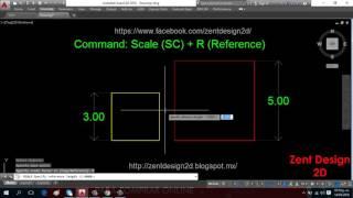 Command  SCALE Reference  AutoCAD 2016