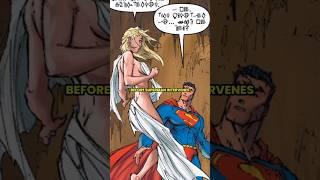 Batman and Superman met Supergirl for first time #batman #dc #comics #dccomics #shorts #superman