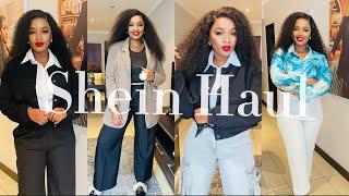 SHEIN TRY-ON -HAULMY MAN RATES MY OUTFITSCORPORATE GIRLIES OUTFIT IDEAS #southafricanyoutuber