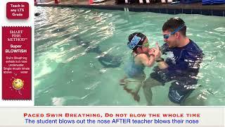 Teaching kids Swim Breathing skills