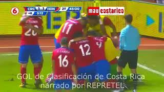 Costa Rica vs Honduras  Clasificación al Mundial  ESPN TELETICA REPRETEL y TVC de Honduras