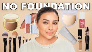 Want FLAWLESS Skin? Watch This NO FOUNDATION Makeup Tutorial Now 2024