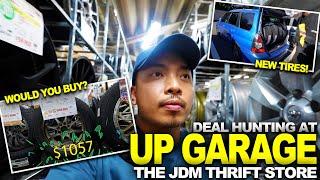 Deal Hunting At A Car Parts Thrift Store in Japan UP GARAGE + New Track Tires For The STi Daily