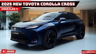 Unveiling The New 2025 Toyota Corolla Cross A Must-Have for SUV Enthusiasts