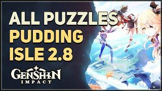 All Puzzles Pudding Isle Genshin Impact Golden Apple Archipelago