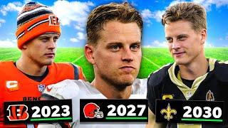 I Played the ENTIRE Career of JOE BURROW