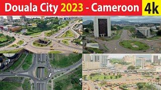 Douala City  Cameroon 4K By Drone 2023