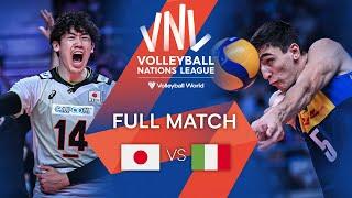  JPN vs   ITA  - Full Match  Mens VNL 2022