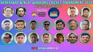 HYDERABAD BENGAL WARRIORS CRICKET TOURNAMENT FINAL DAY