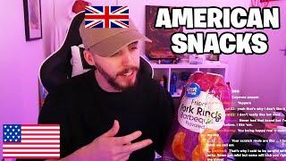 TRYING AMERICAN SNACKS
