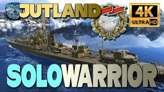 Destroyer Jutland Solo warrior - World of Warships