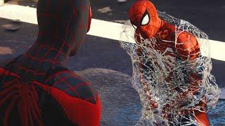 Peter Parker vs Miles Morales in Marvels Spider-Man 2 Spider-Man PS4 Mods