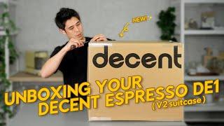 Unboxing your Decent Espresso DE1 v2 suitcase