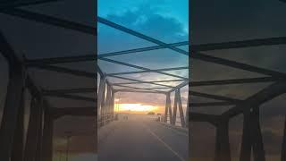 Driving to the sunset  Holtekamp Bridge Jayapura Papua #short #shortvideo