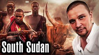 72 hours in Most Dangerous country in Africa  South Sudan  Mundari People and Cow Urine Drink