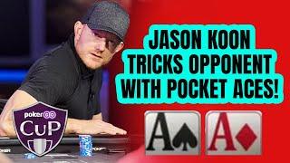 Jason Koon Plays Pocket Aces to Perfection