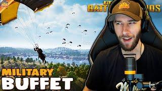 A Veritable Military Buffet ft. HollywoodBob & VSNZ  chocoTaco PUBG Erangel Squads Gameplay