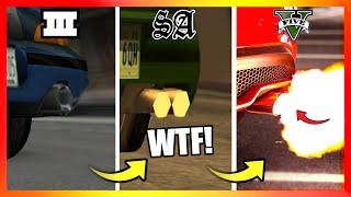 EXHAUSTS LOGIC in GTA Games GTA 3 → GTA 5