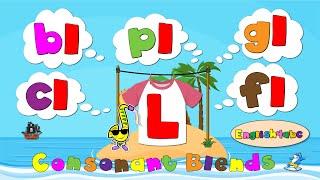 Consonant Blends  The Letter L  Phonics Mind Map