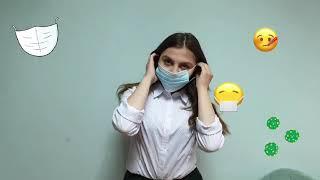 Надень маску защити себя от гриппа