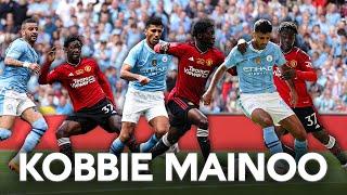 EVERY TOUCH  Kobbie Mainoo v Manchester City  Final  Emirates FA Cup 2023-24