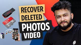 Best Photo And Video Recovery Software  Recover Deleted Photos Video From Memory card Pendrive