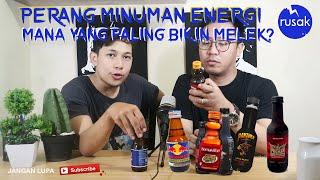 PERANG MINUMAN ENERGI MANA YANG PALING BIKIN MELEK #RUSAK