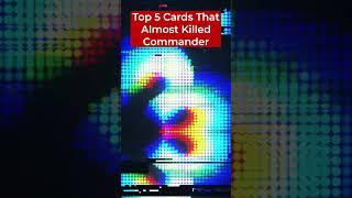 The 5 Cards that TOTALLY killed Commander you guys Super serious  #shorts #mtg #mtgedh #cmdrvs