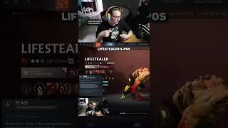 Lifestealer 5 позиции в патче 7.36  Dota 2 #dota2 #MAG1STO #дота2 #дота #shorts