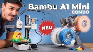 Bambu Lab A1 Mini Combo  DER Anfänger 3D Drucker 2024? XXL Test