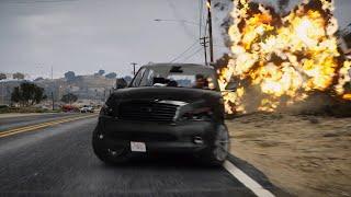 GTA 5 - CAR CRASHES x NATURALVISION EVOLVED graphics