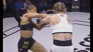 Jaqueline Amorim KOs Megan Owen in 10 seconds