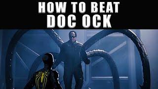 Spider Man PS4 how to beat Doctor Octopus - Doc Ock boss fight