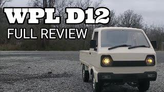 WPL D12 RWD Pickup Truck. Suzuki Carry FULL REVIEW. by AMAZING RC