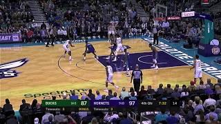 Pat Connaughtons Crazy Putback Dunk vs. Hornets 26.11.18.