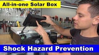 All-in-One Solar System 2 Basic Rules for Shock Hazard Prevention