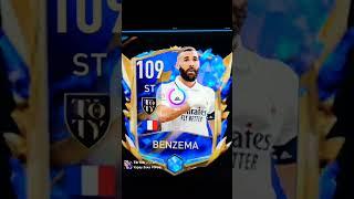 benzema TOTY  filter tik tok  in fifa 2023 mobile