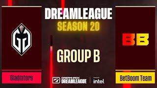 Dota2 - Gladiators vs BetBoom Team - Game 2 - DreamLeague Season 20 - Group B