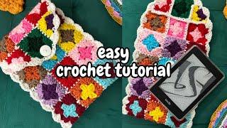 kindle book ipad sleeve crochet tutorial absolute beginner friendly