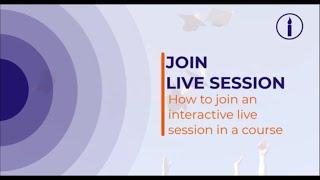 JOIN LIVE SESSION