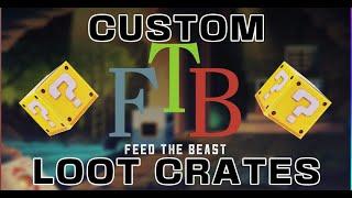 Creating Custom Loot Crates in Minecraft Modded Java  FTBQuests Tutorial #minecraft