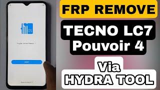 FRP REMOVE TECNO LC7 POUVOIR 4 Via HYDRA TOOL