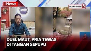 Duel Berujung Maut Pria dia Pamekasan Pergoki Istrinya Selingkuh dengan Sepupu - iNews Siang 1807