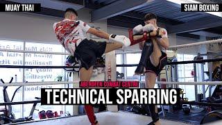 Technical Muay Thai Sparring  Aberdeen Combat Centre