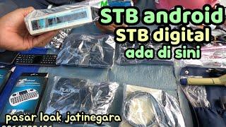 Lapak stb digital di pasar loak jatinegara