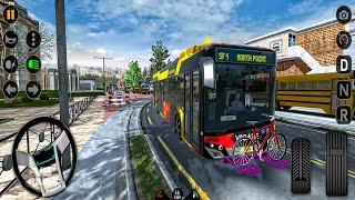 New Bus Unlocked Driving in San Francisco - Bus Simulator 2023 by Ovilex Software Gameplay
