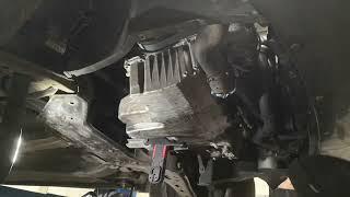 Vw TDI Oil cooler replacement sump removal and more.